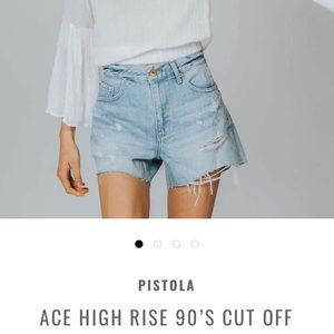 Pistola Ace High Rise 90’s shorts